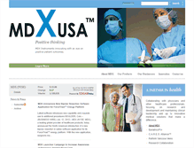 Tablet Screenshot of mdxinstruments.com